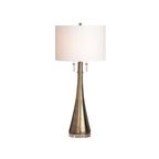 Lira Mirror Glass Pull-Chain Table Lamp