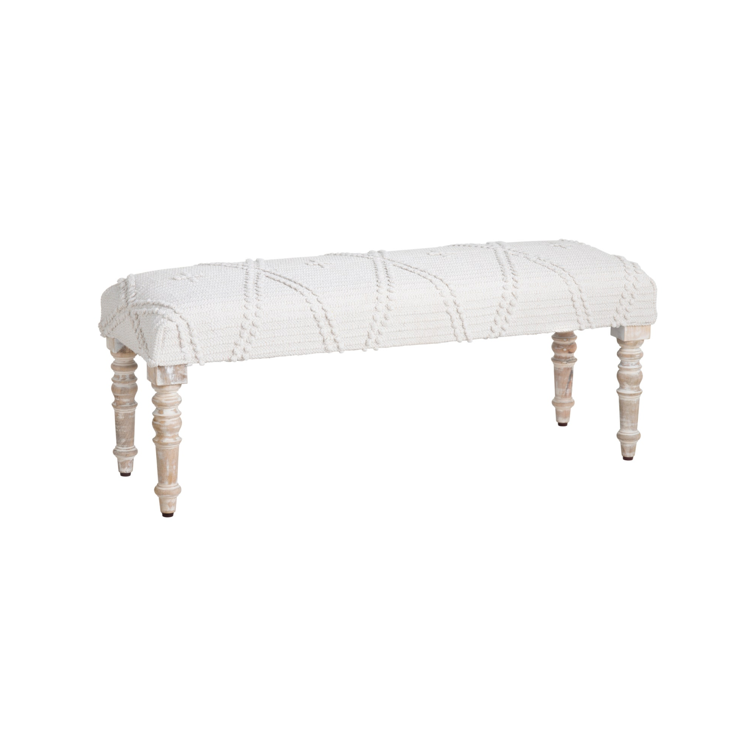 South Wales Cotton Tufted Bench