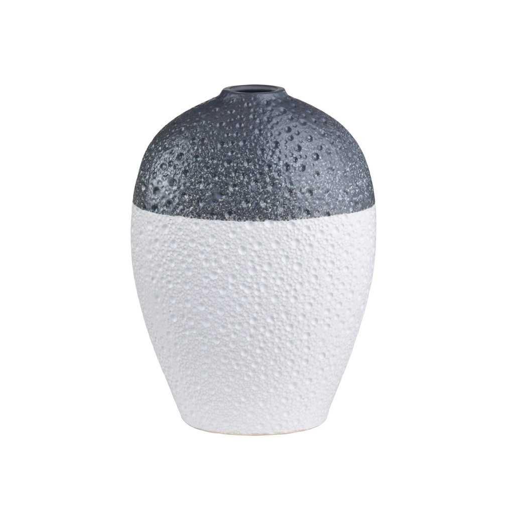 Silas Coastal Textured Vase