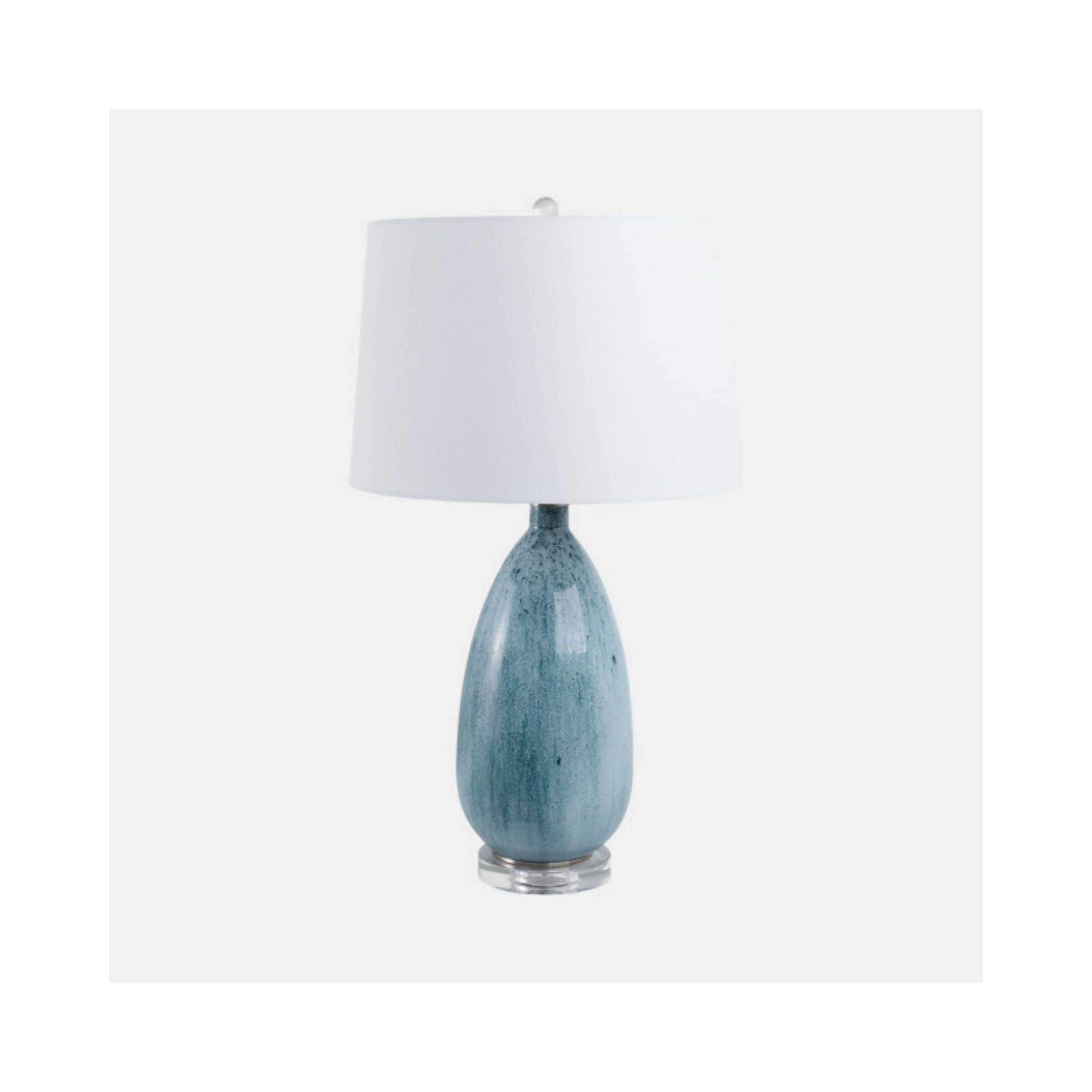 Maris Azure Ceramic Table Lamp