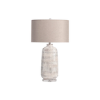 Sanderson Crosshatch Ceramic Table Lamp (S/2)