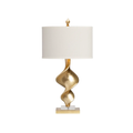 Summit Sculptural Gold Flame Table Lamp (S/2)