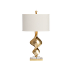 Summit Sculptural Gold Flame Table Lamp (S/2)