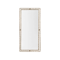Dover Sculpted Gold Frame Floor Mirror