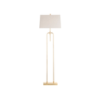 Salinas Sculptural Gold Floor Lamp