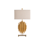 Galveston Gold Sculptural Table Lamp