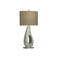 Whitmore Sculpted Sage Ceramic Table Lamp (S/2)