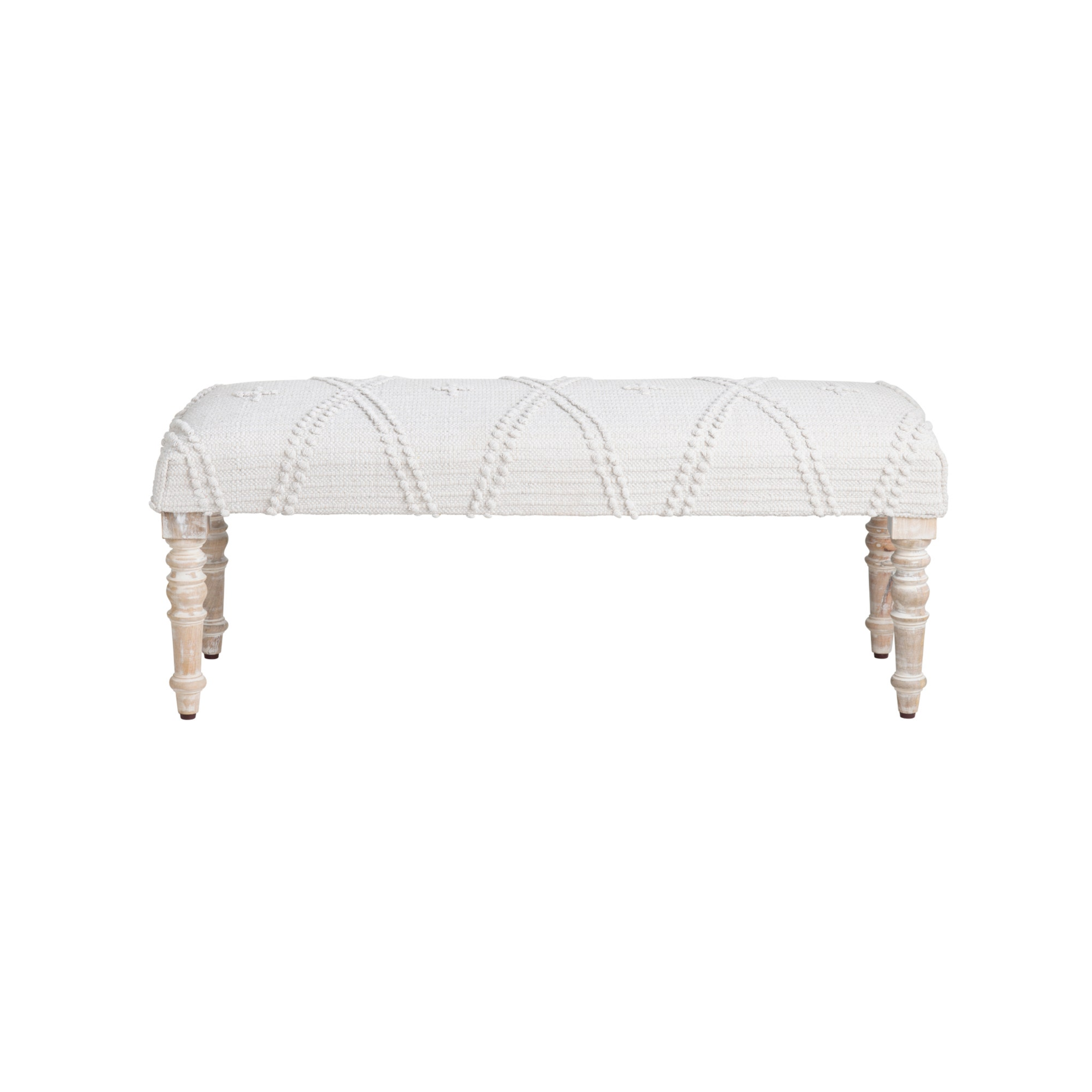 South Wales Cotton Tufted Bench