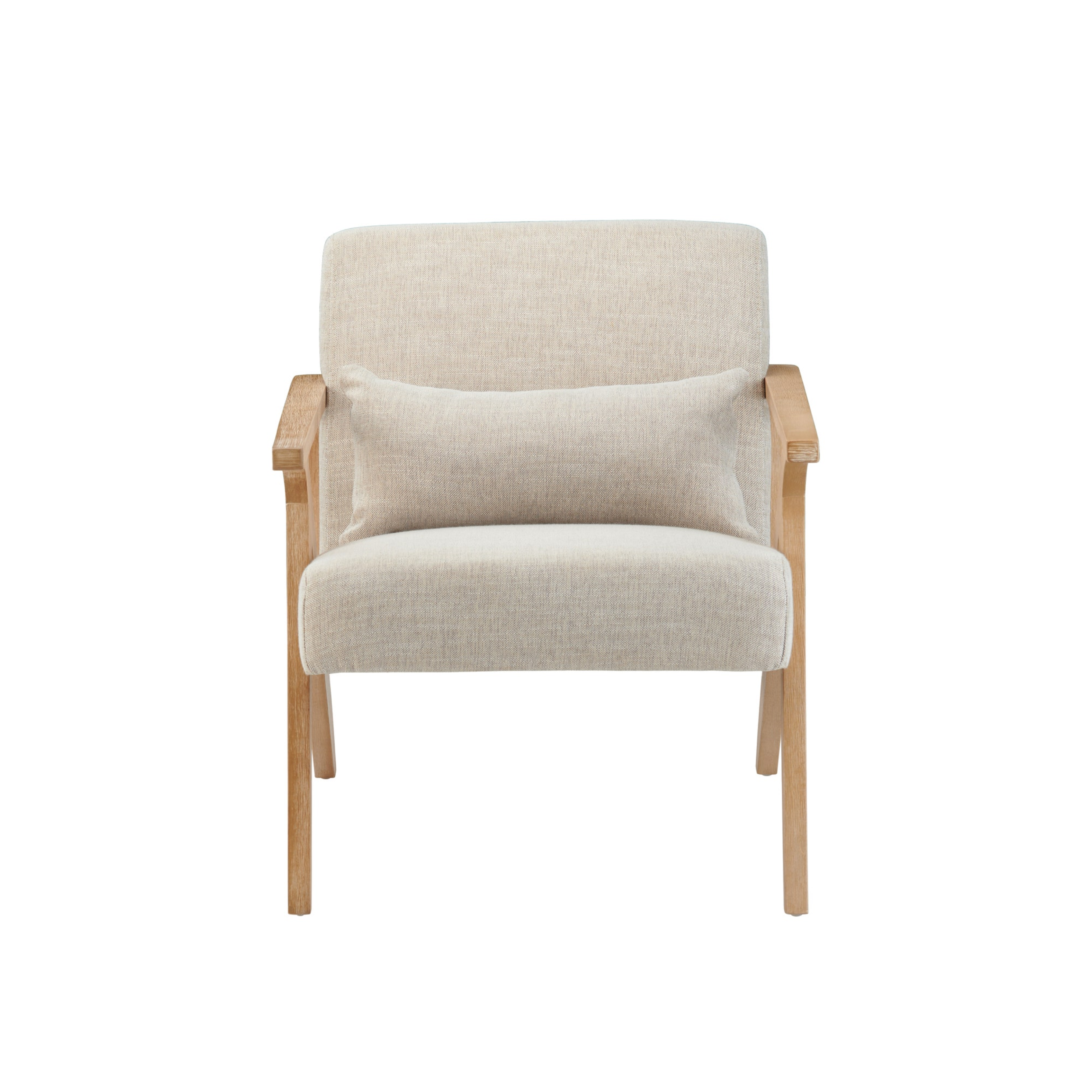 Vance Linen Blend Accent Chair