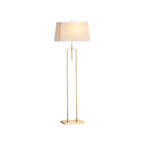 Salinas Sculptural Gold Floor Lamp