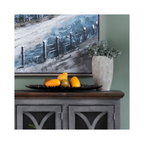 La Palata Textured Cement Vase Set (S/2)