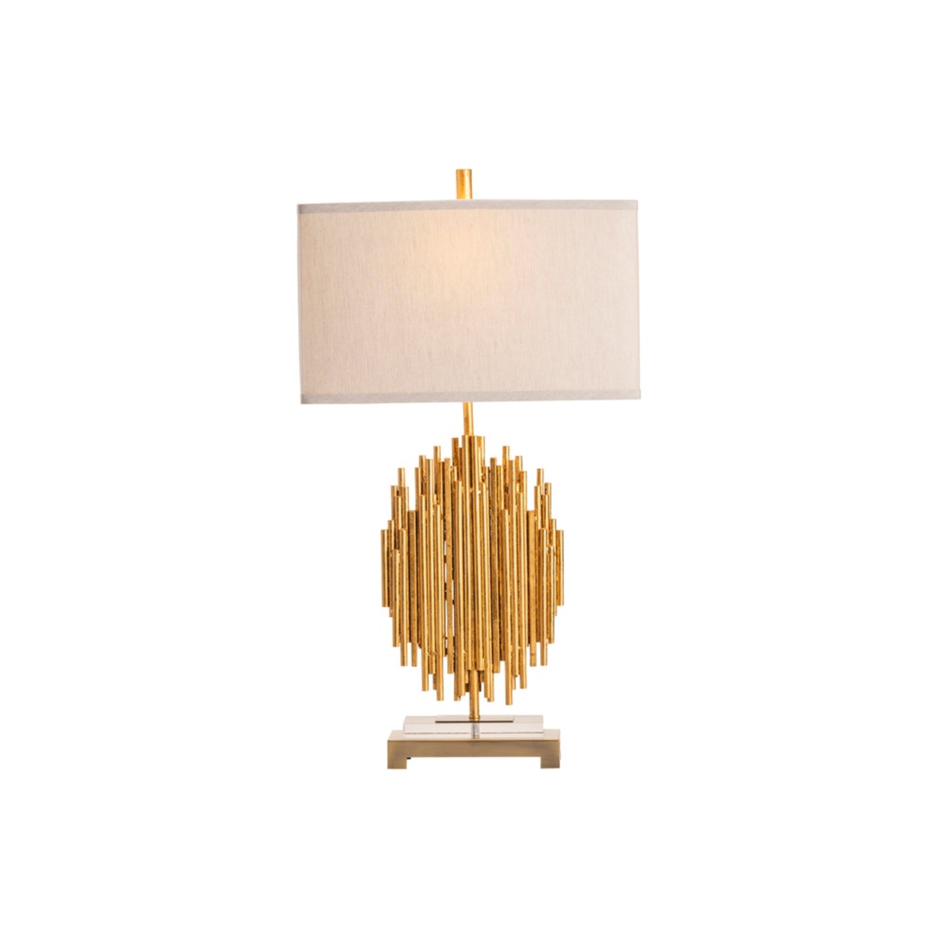 Galveston Gold Sculptural Table Lamp