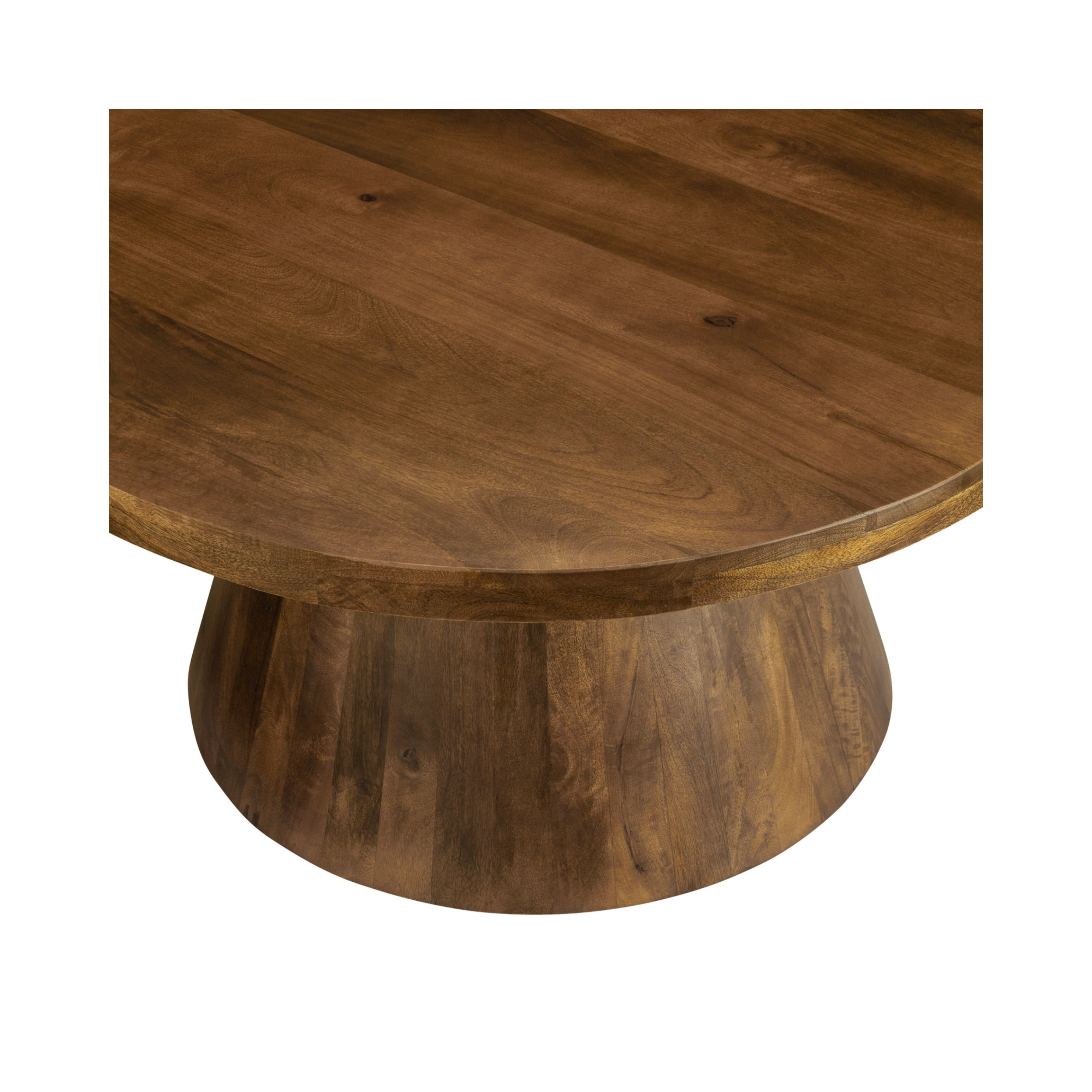 Keppler Round Wood Cocktail Table