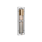 Halston Antique Mirror Panel Wall Sconce