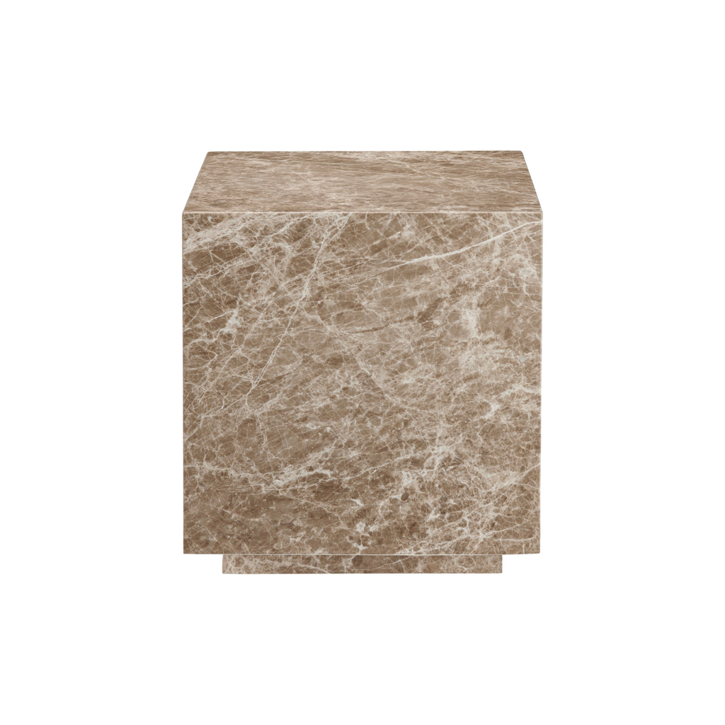 Montera Marble Cube Table