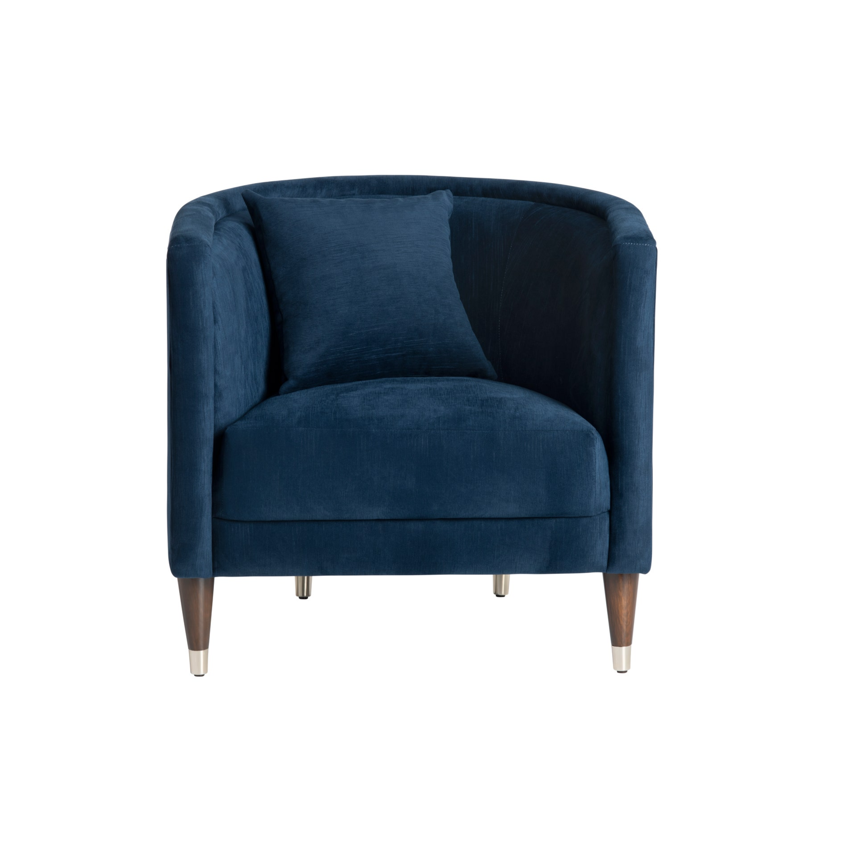 Sergovia Marino Blue Upholstered Armchair