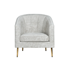Sutton Champagne Velvet Accent Chair
