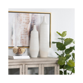 Tegan Ribbed Ceramic Floor Vases (S/2)