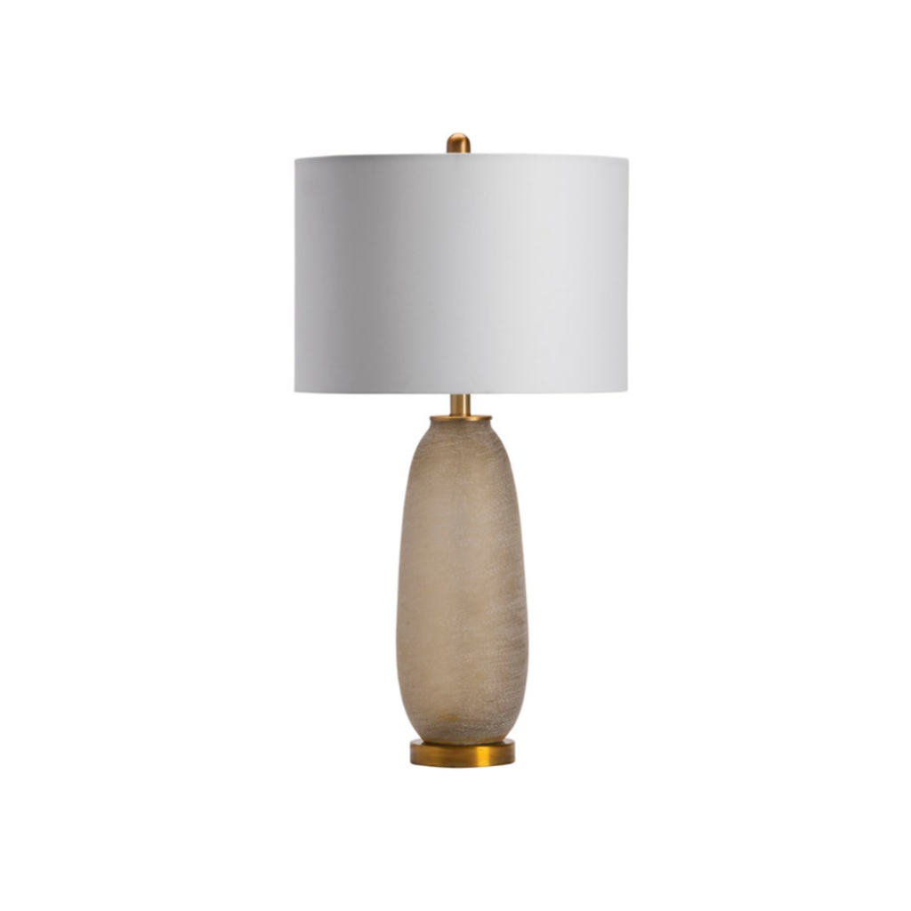 Kiran Cream Glass Table Lamp (S/2)