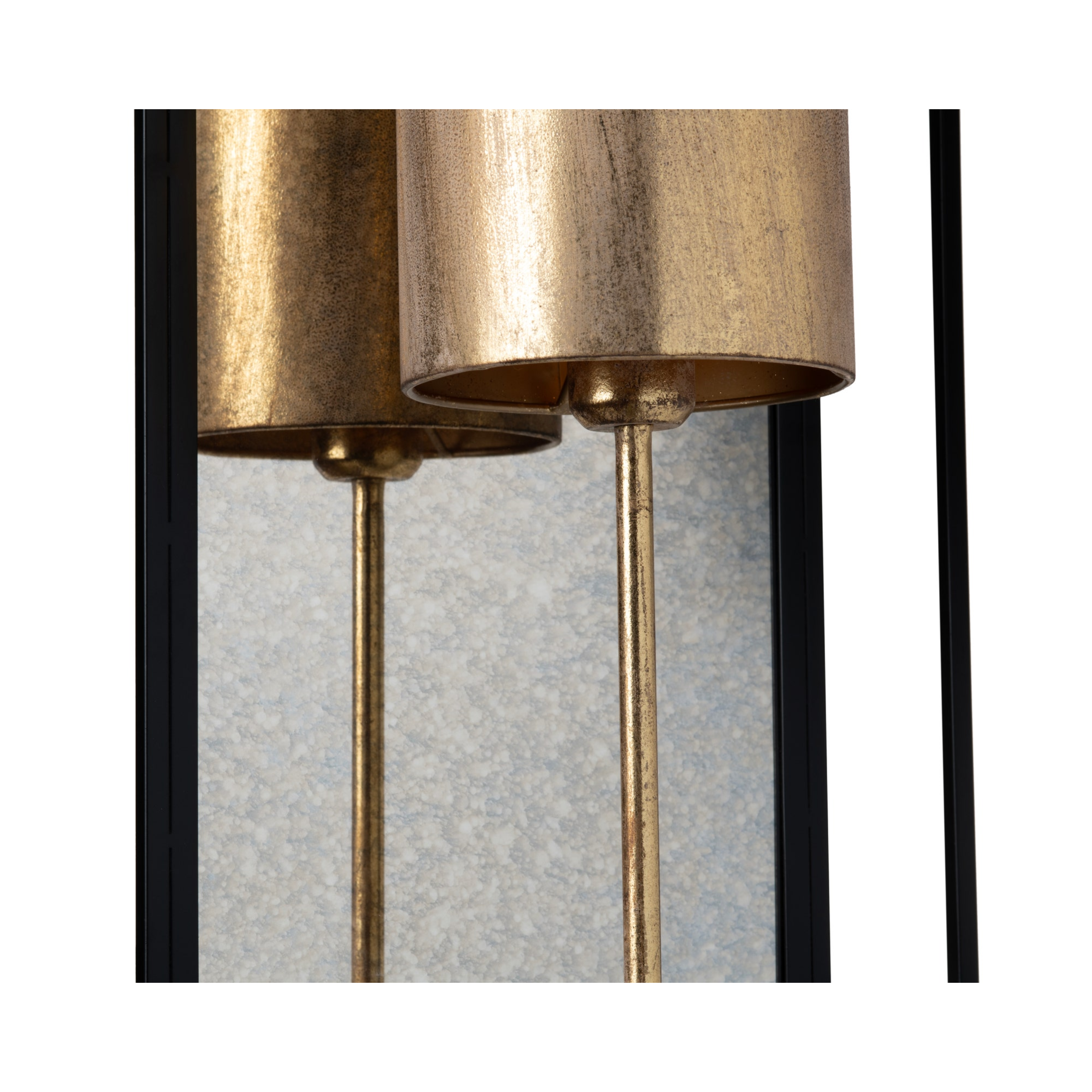 Halston Antique Mirror Panel Wall Sconce