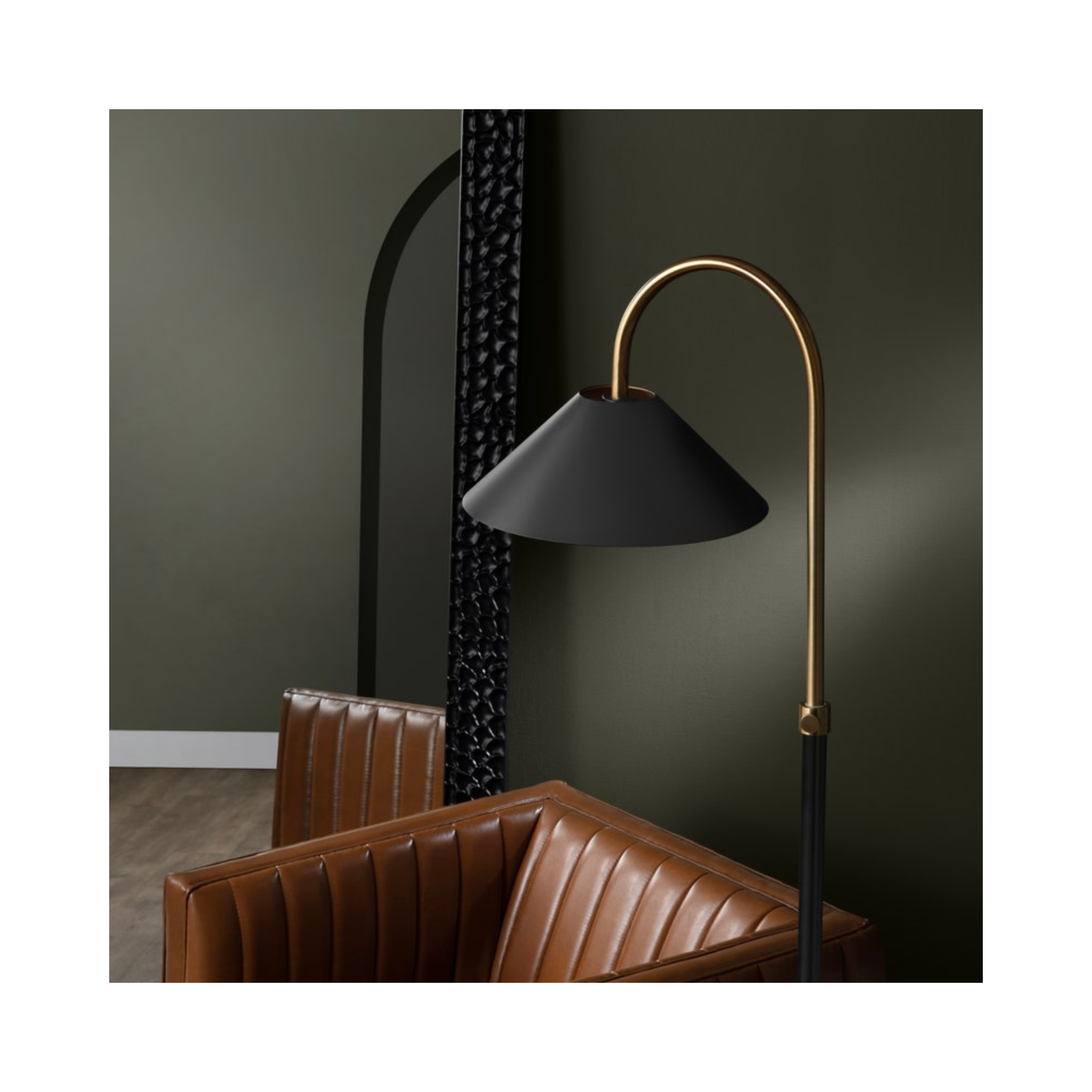Milano Modern Metal Floor Lamp