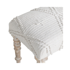 South Wales Cotton Tufted Bench