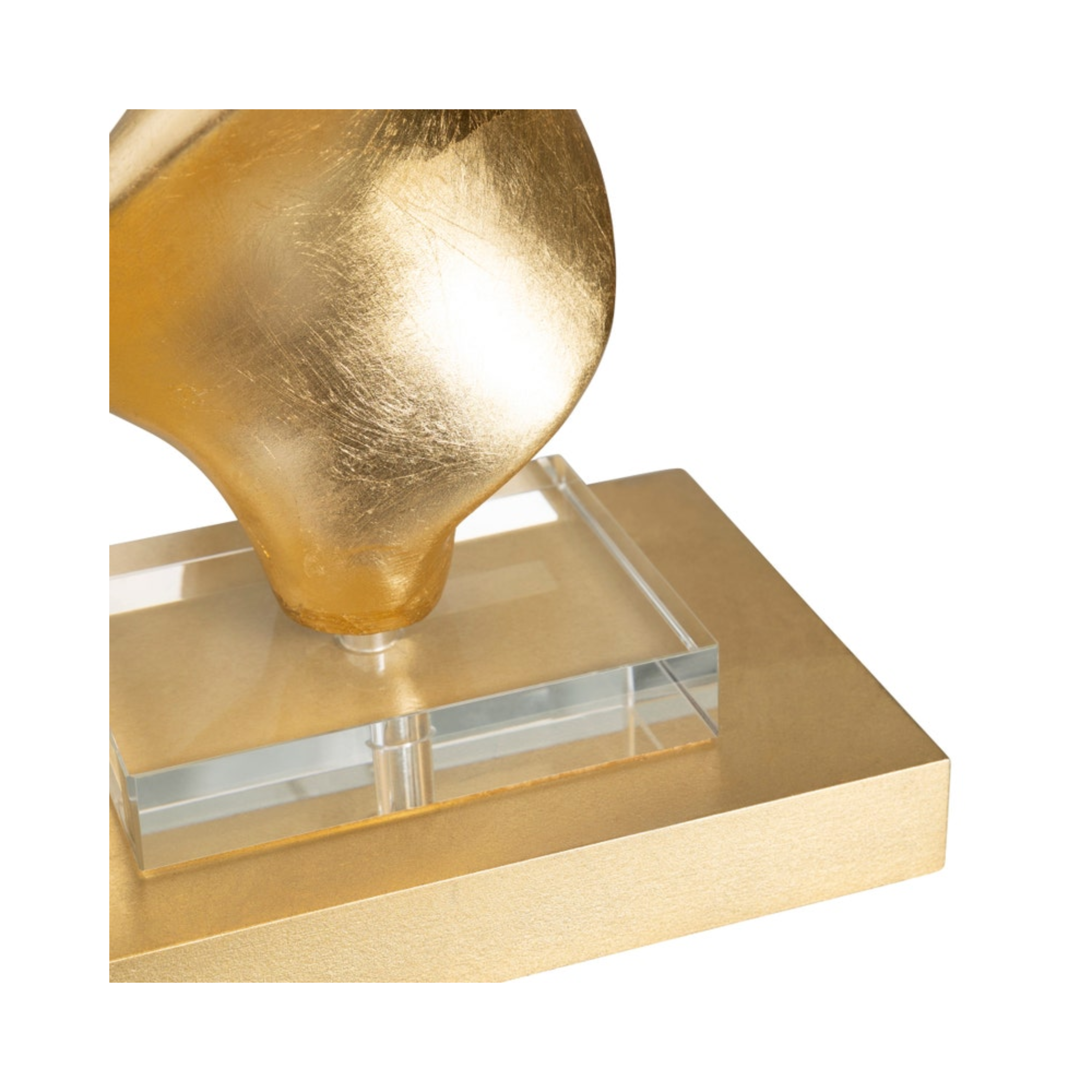 Summit Sculptural Gold Flame Table Lamp (S/2)