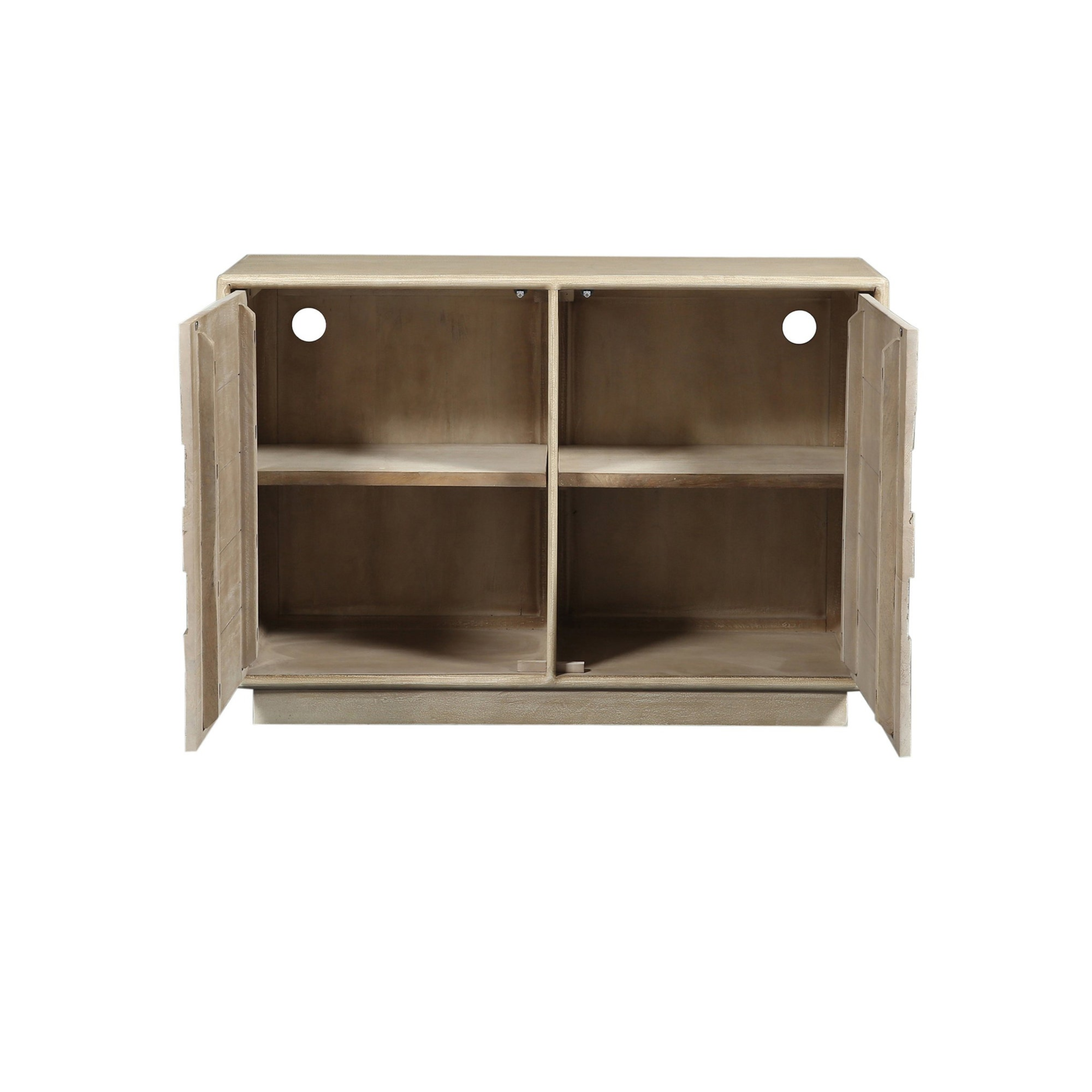Westhaven Natural Wood Two-Door Cabinet