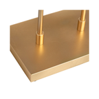 Salinas Sculptural Gold Floor Lamp