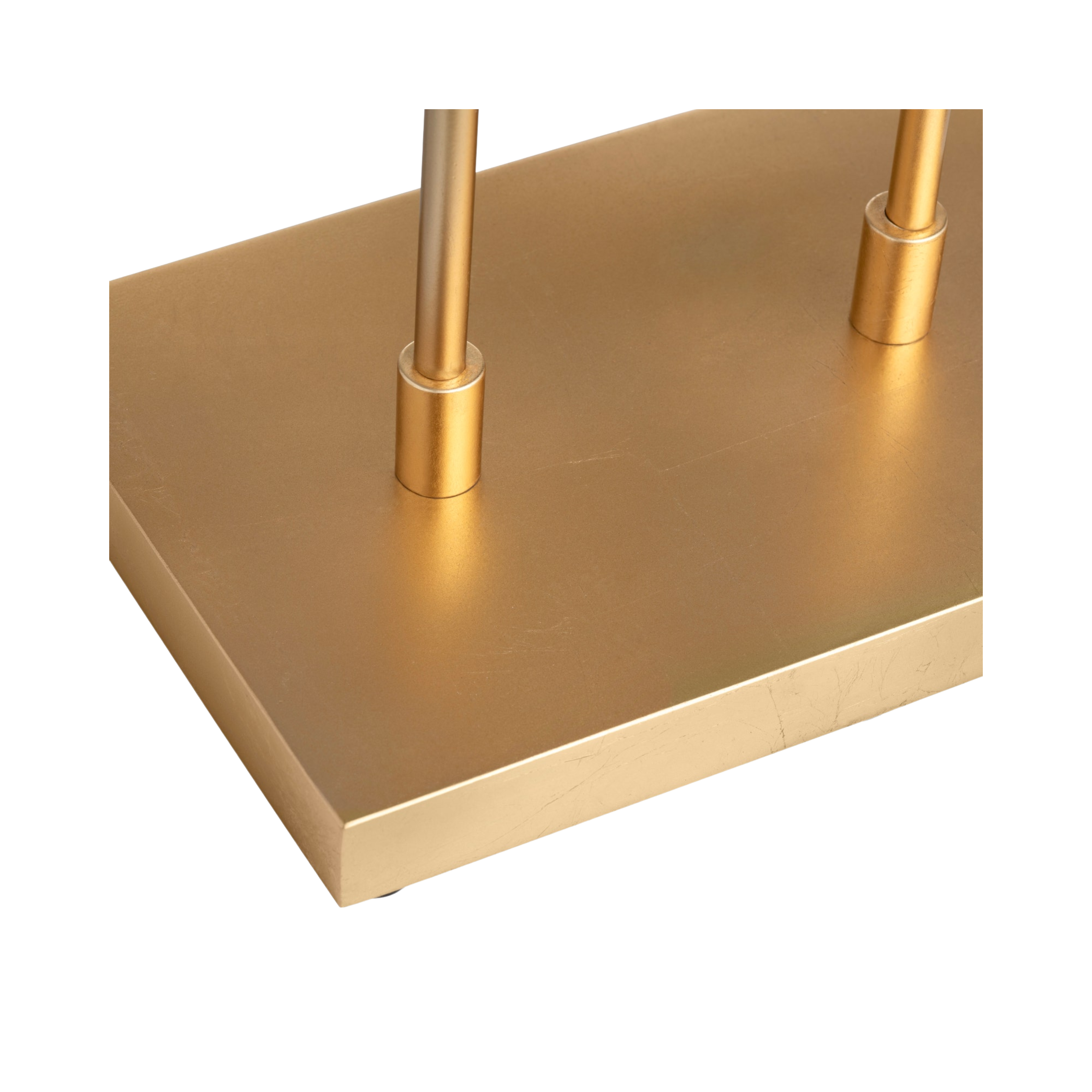 Salinas Sculptural Gold Floor Lamp