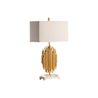 Galveston Gold Sculptural Table Lamp
