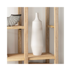 Tegan Ribbed Ceramic Floor Vases (S/2)