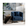 Sergovia Marino Blue Upholstered Armchair