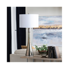 Lira Mirror Glass Pull-Chain Table Lamp