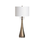 Lira Mirror Glass Pull-Chain Table Lamp