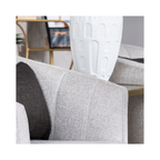 Sutton Champagne Velvet Accent Chair
