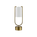 Lynx Modern Brass Loop Table Lamp