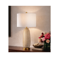 Kiran Cream Glass Table Lamp (S/2)